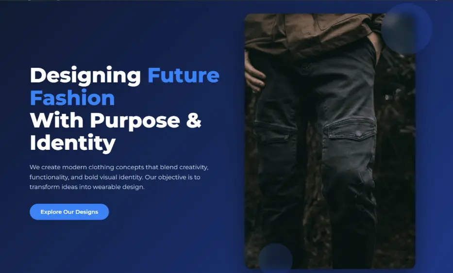 إنشاء موقع احترافي Responsive