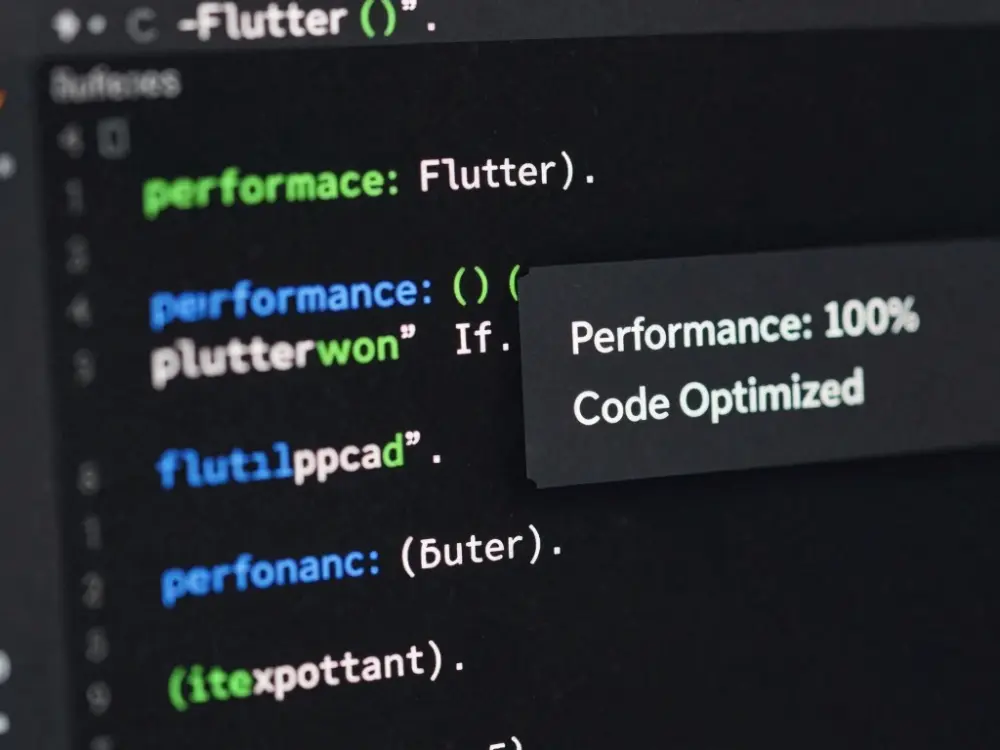 إنقاذ وتطهير أكواد Flutter وإصلاح الأخطاء (Bugs) باحترافية وزيادة سرعة الأداء بنسبة 60%.