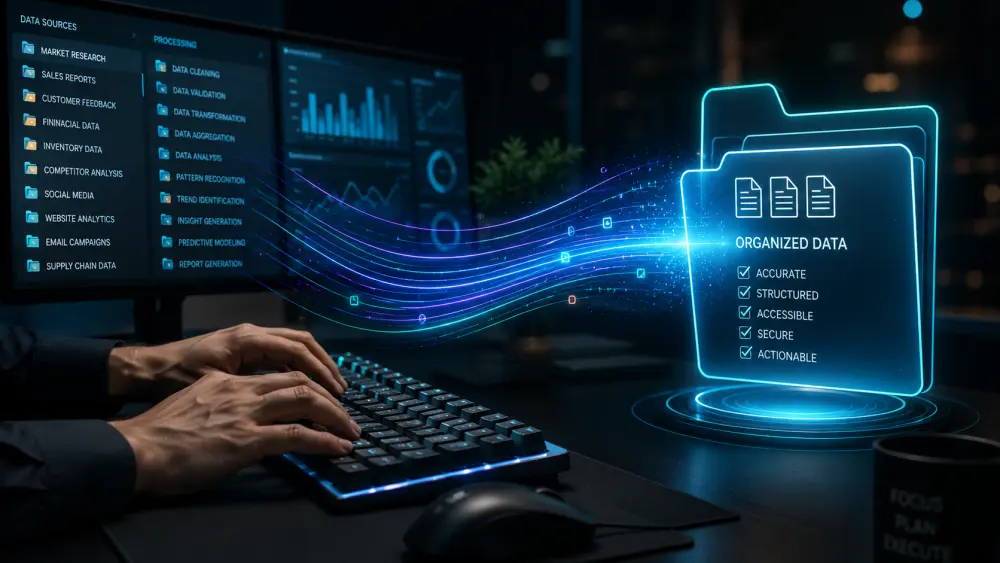 إدخال وتفريغ البيانات على Excel و Word بدقة 100% وتنظيم ذكي ينهي فوضى أوراقك