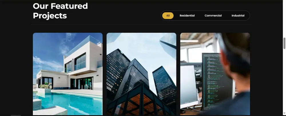 تصميم وتطوير موقع ويب احترافي (Landing Page أو موقع تعريفي) باستخدام HTML, CSS, JavaScript وBootstrap