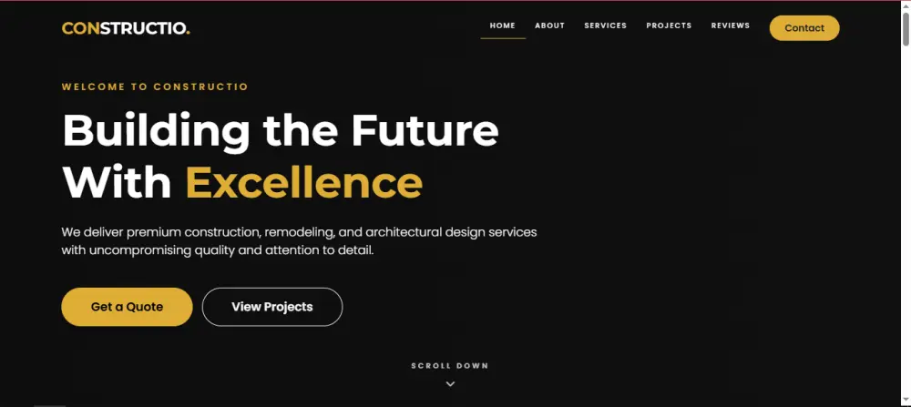 تصميم وتطوير موقع ويب احترافي (Landing Page أو موقع تعريفي) باستخدام HTML, CSS, JavaScript وBootstrap