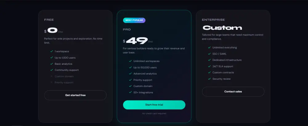 سوف تحصل على قالب Landing Page احترافي متكامل مخصص لعرض منتجات أو خدمات SaaS بشكل حديث وفخم، جاهز للاستخدام مباشرة أو التعديل عليه بسهولة.