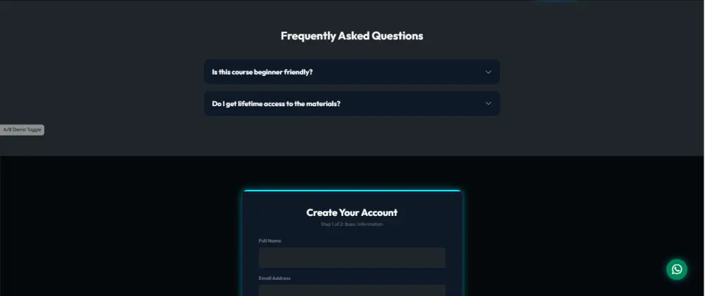 سوف تحصل على قالب Landing Page احترافي متكامل مخصص لعرض منتجات أو خدمات بشكل حديث وفخم، جاهز للاستخدام مباشرة أو التعديل عليه بسهولة