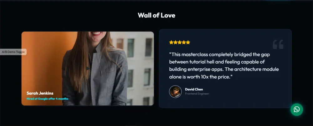 سوف تحصل على قالب Landing Page احترافي متكامل مخصص لعرض منتجات أو خدمات بشكل حديث وفخم، جاهز للاستخدام مباشرة أو التعديل عليه بسهولة