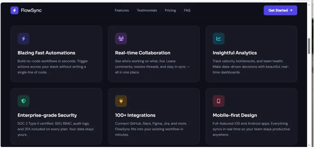 تصميم landing page باستخدام Html, CSS, JS