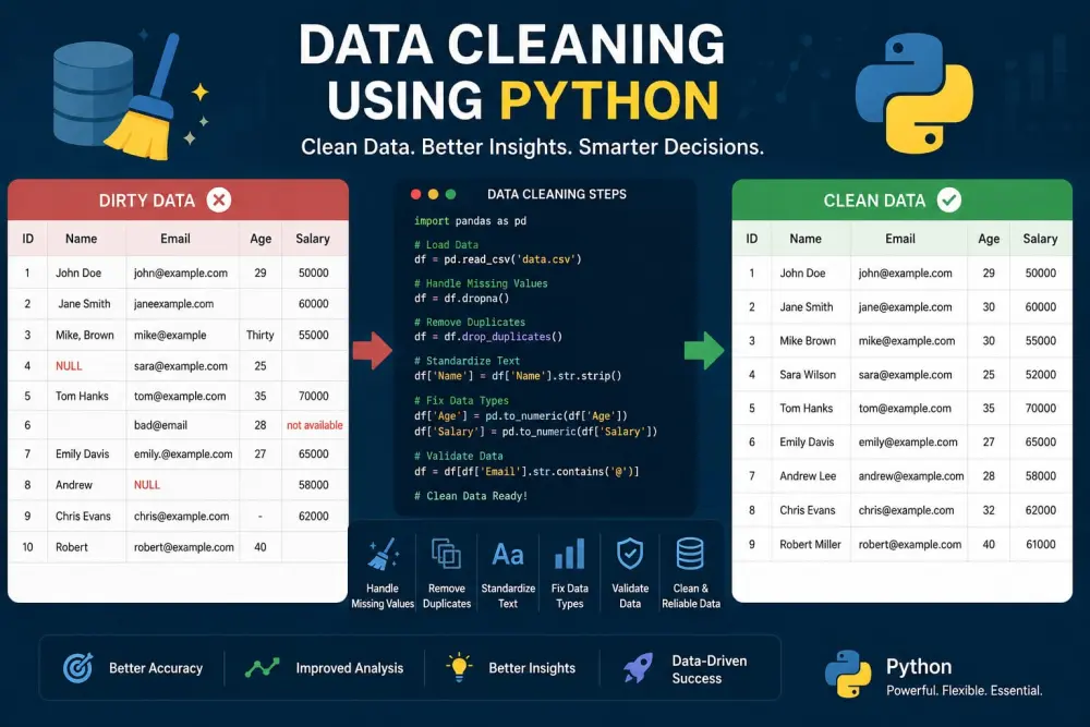 تنظيف البيانات (Data Cleaning)