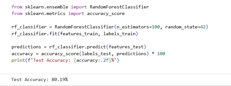 سأقوم بتحليل البيانات وبناء نموذج Machine Learning بسيط باستخدام Python
