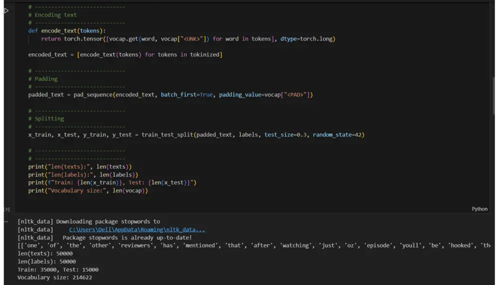 عمل نماذج تعلم آلة والذكاء الاصطناعي (ML-DL-CV-NLP)