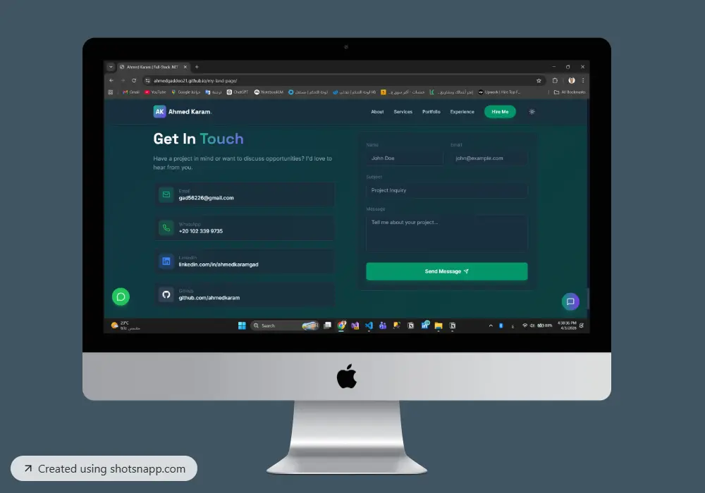 تصميم صفحة هبوط (Landing Page) احترافية