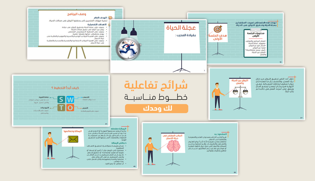 تصميم عروض تقديمية بوربوينت