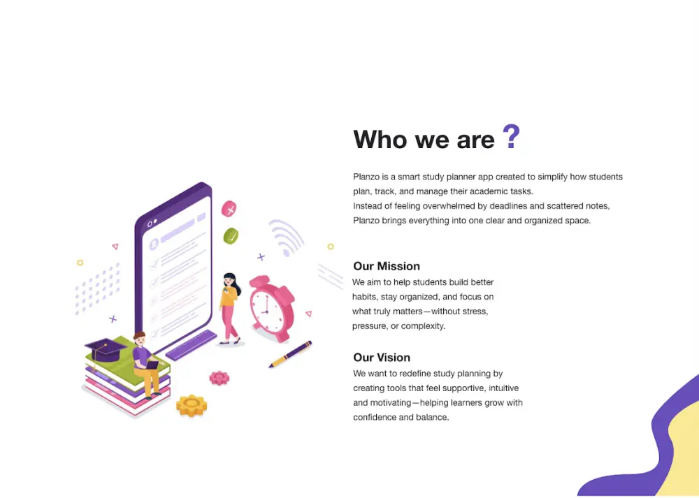 تصميم Landing Page احترافية لموقع مذاكرة UI/UX