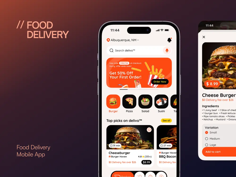 تصميم واجهة مستخدم (UI) احترافية لتطبيقات الويب والموبايل