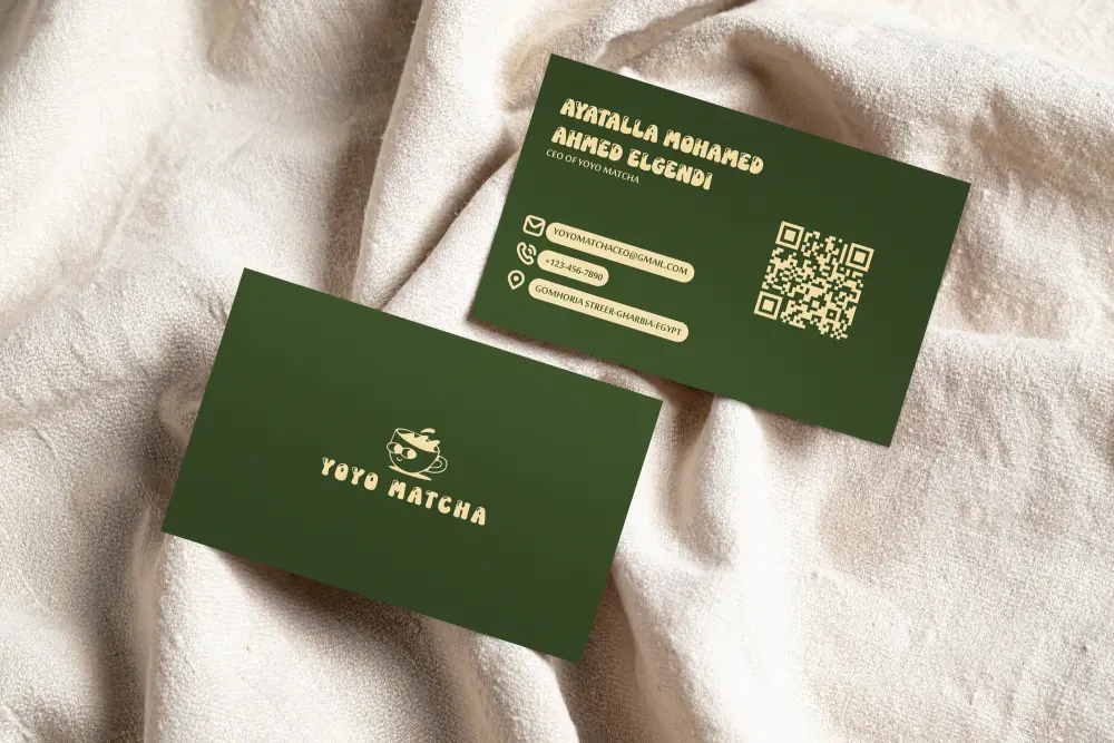 تصميم Business Card احترافي وجذاب يعكس هوية علامتك التجارية