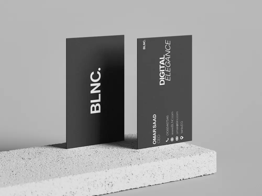 تصميم بطاقه عمل business card