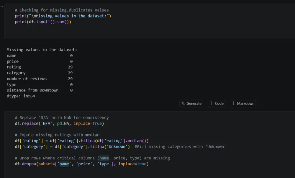 تنظيف ومعالجة البيانات Data Cleaning & Preprocessing