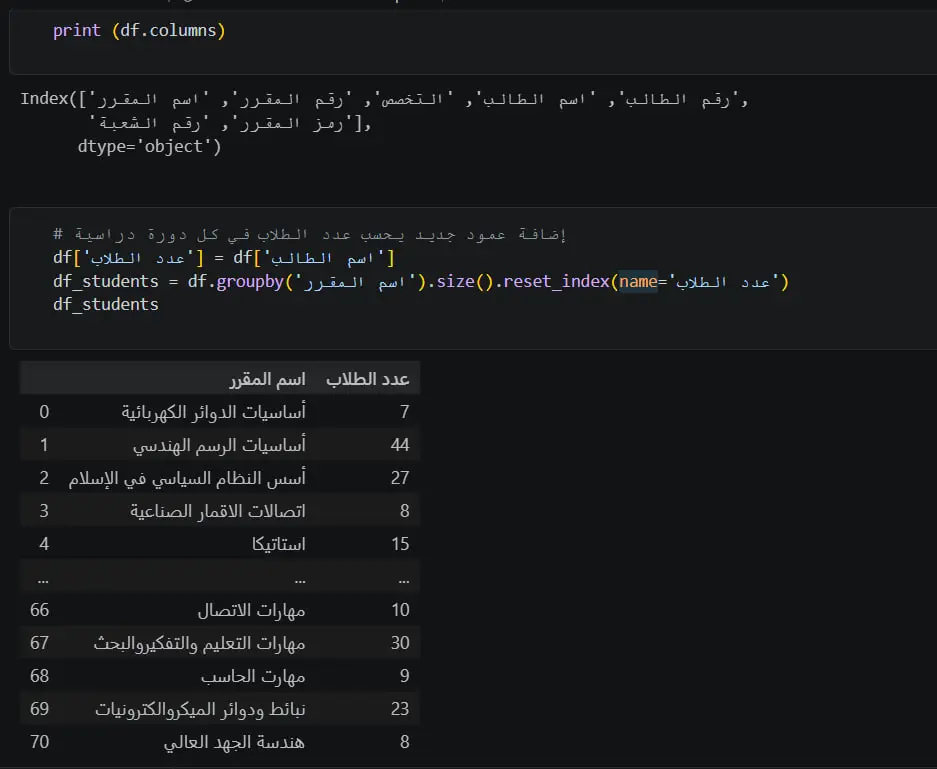 تنظيف ومعالجة البيانات Data Cleaning & Preprocessing