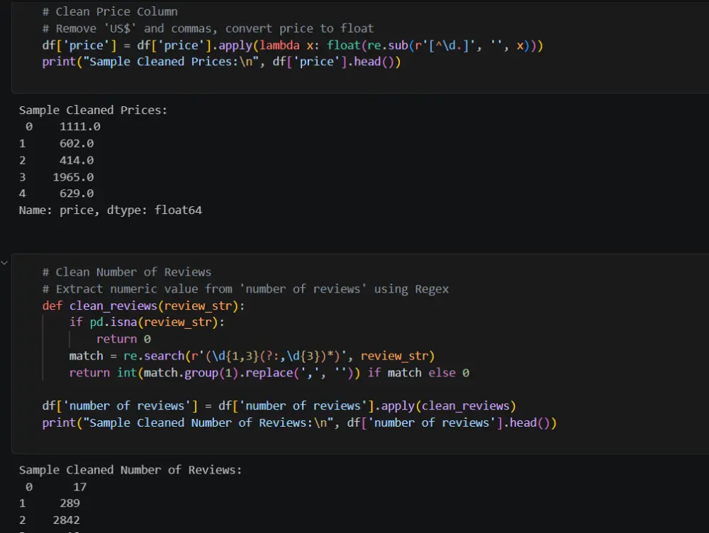 تنظيف ومعالجة البيانات Data Cleaning & Preprocessing