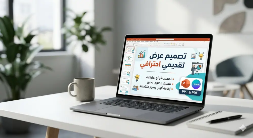 تصميم عروض PowerPoint و Canva