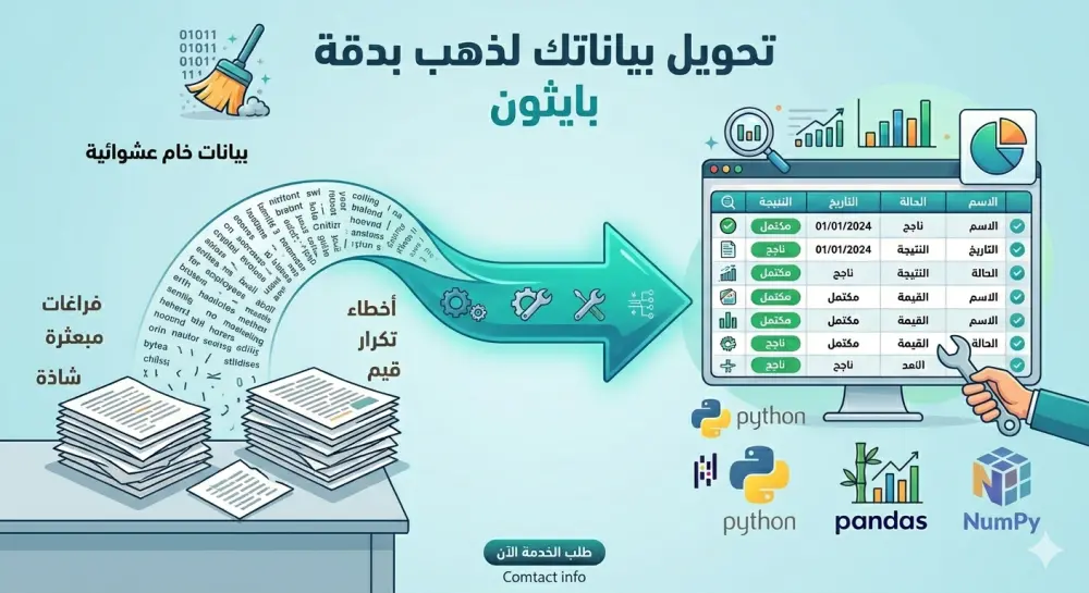 تنظيف البيانات