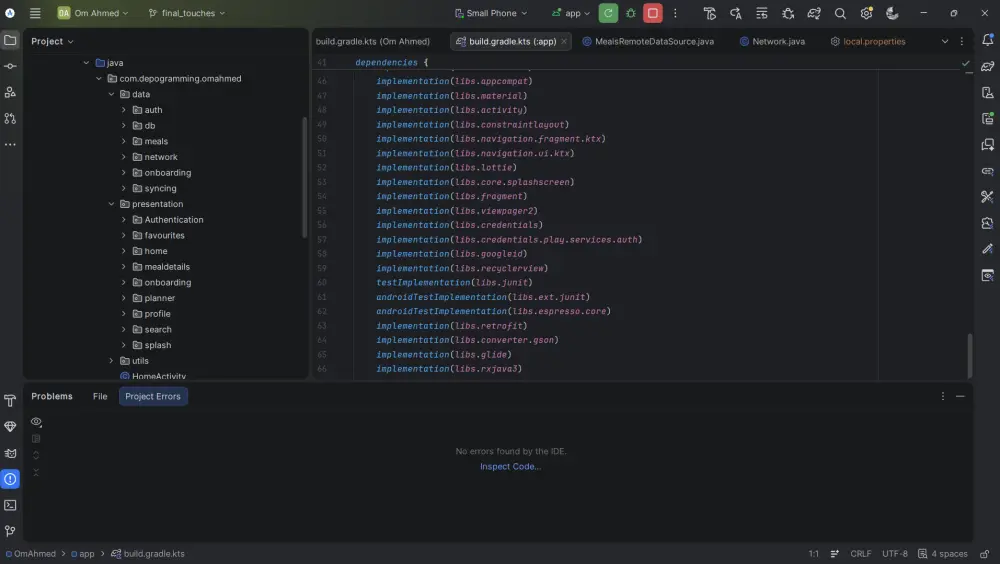 إصلاح أخطاء ومشكلات تطبيقات Flutter أو Native بسرعة واحتراف