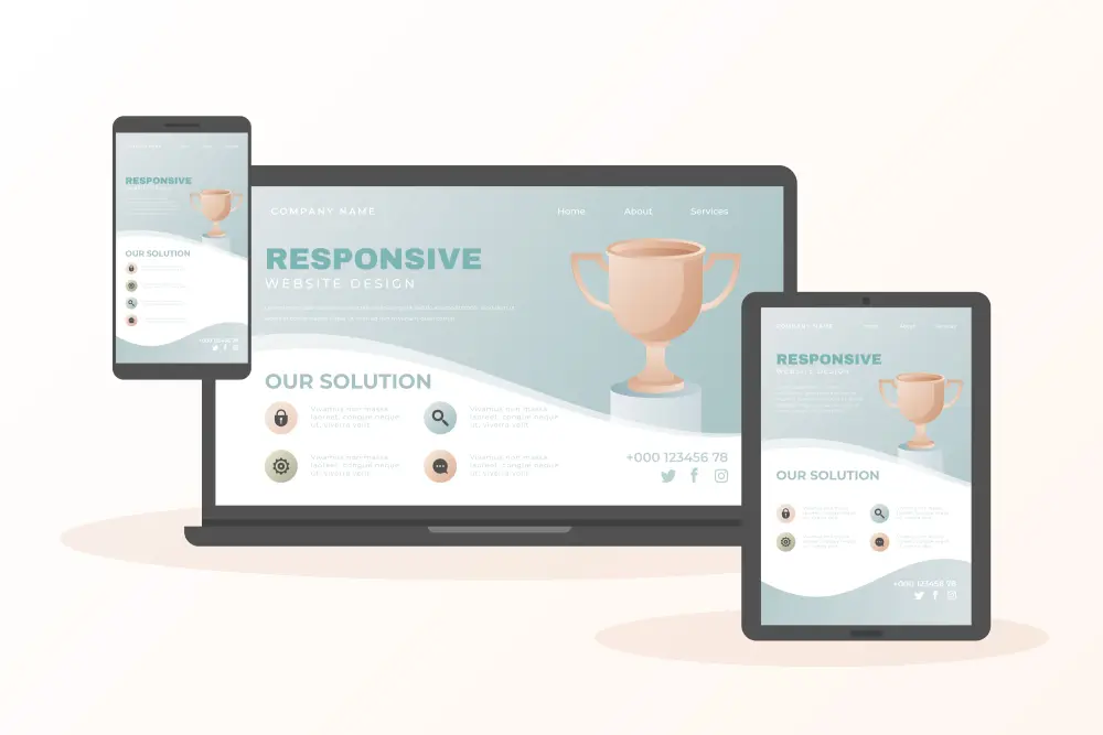 إنشاء موقع تعريفي احترافي لشركة أو نشاط تجاري