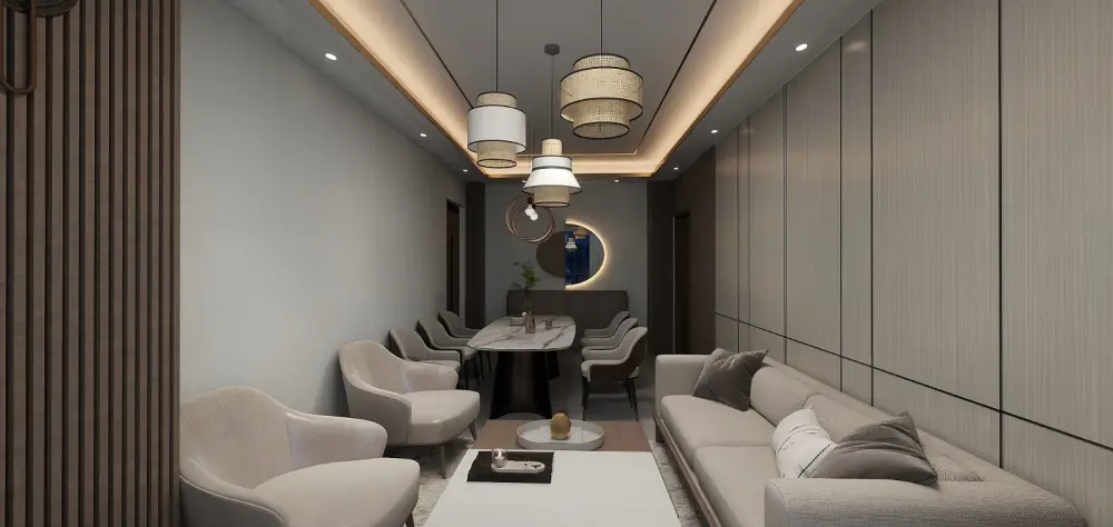 تصاميم ديكورات داخلية لجميع انواع الوحدات