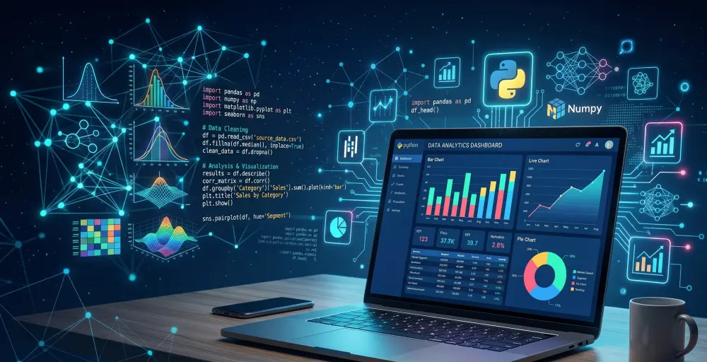 تنظيف وتحليل البيانات واستخراج رؤى قيمة (Insights) باستخدام Python