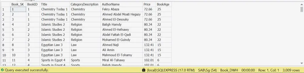 تصميم وبناء مسارات البيانات (ETL Pipelines) ومستودعات البيانات (DWH)