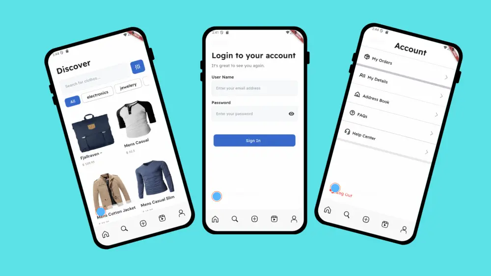 تحويل اي تصميم UI الي تطبيق Flutter احترافي