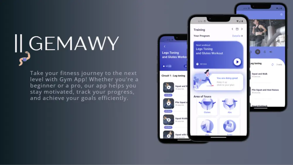 بناء واجهات تطبيق Android & iOS (من 5 إلى 10 شاشات)