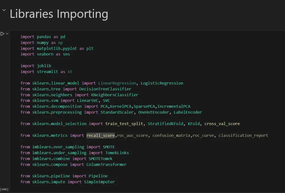 بناء وتدريب نماذج الذكاء الاصطناعي وتعلم الآلة
