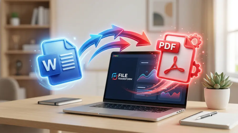تحويل ملفات Word إلى PDF  باحترافية مع الحفاظ على التنسيق