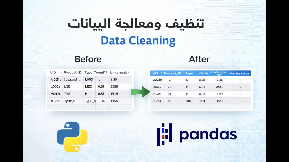 تنظيف البيانات لـ 1000 سجل بستخدام بايثون تسليم خلال 24 ساعة