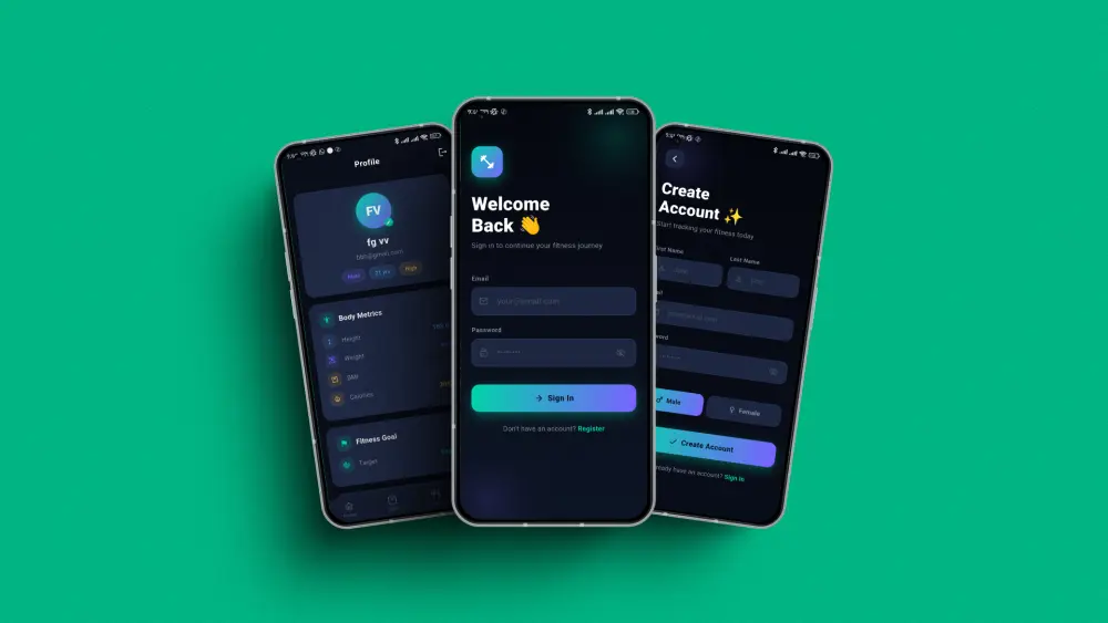برمجة تطبيق Android احترافي مع تنفيذ جميع الخصائص المطلوبة