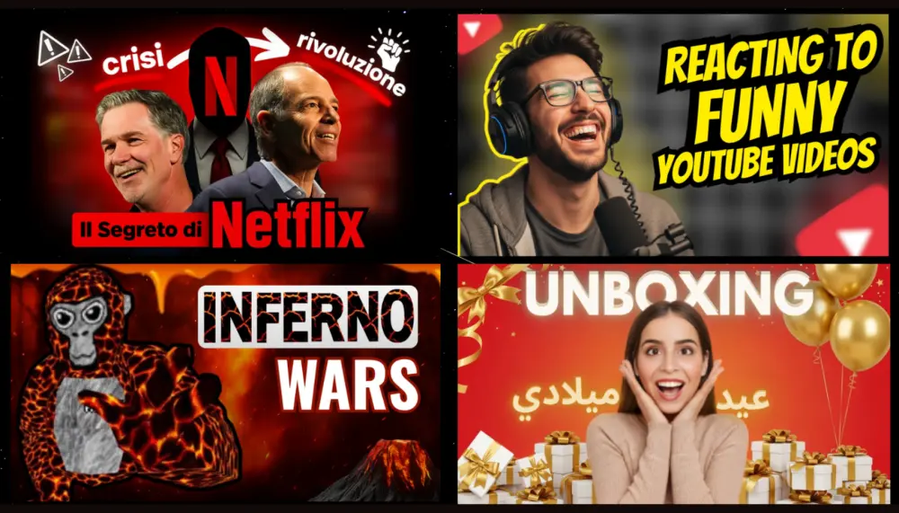 تصميم صور مصغرة أحترافية