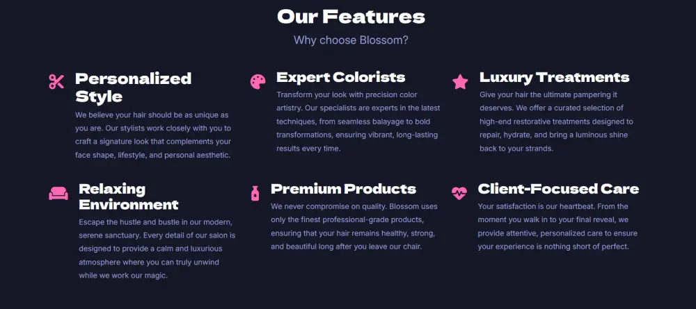 تصميم صفحات هوبط حديثة