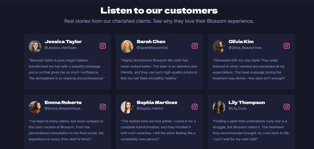 تصميم صفحات هوبط حديثة