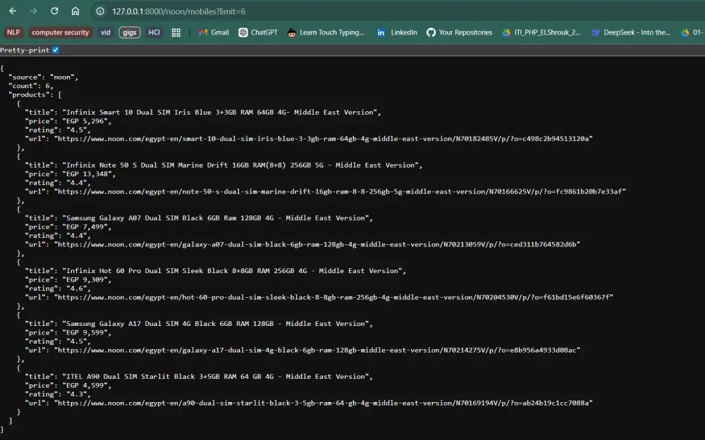 (web scraping) استخراج بيانات من المواقع باستخدام Python و Selenium