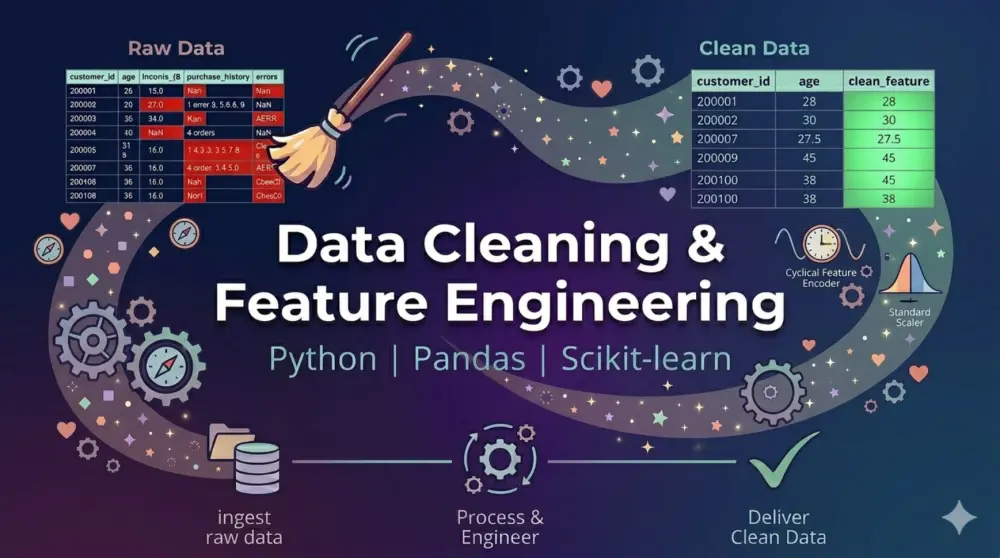 تنظيف بياناتك وتجهيزها باستخدام Python