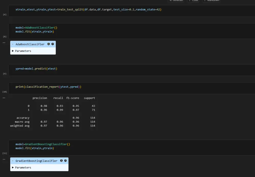 بناء موديل Machine Learning باستخدام python-sickit learn