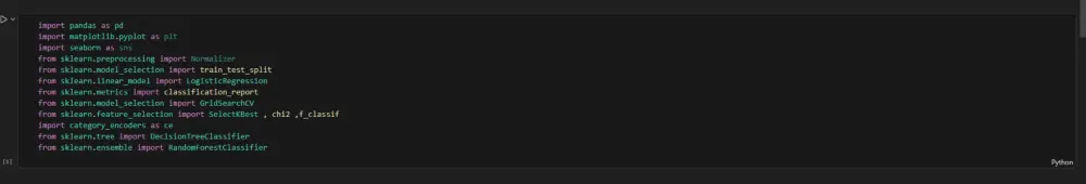 بناء موديل Machine Learning باستخدام python-sickit learn