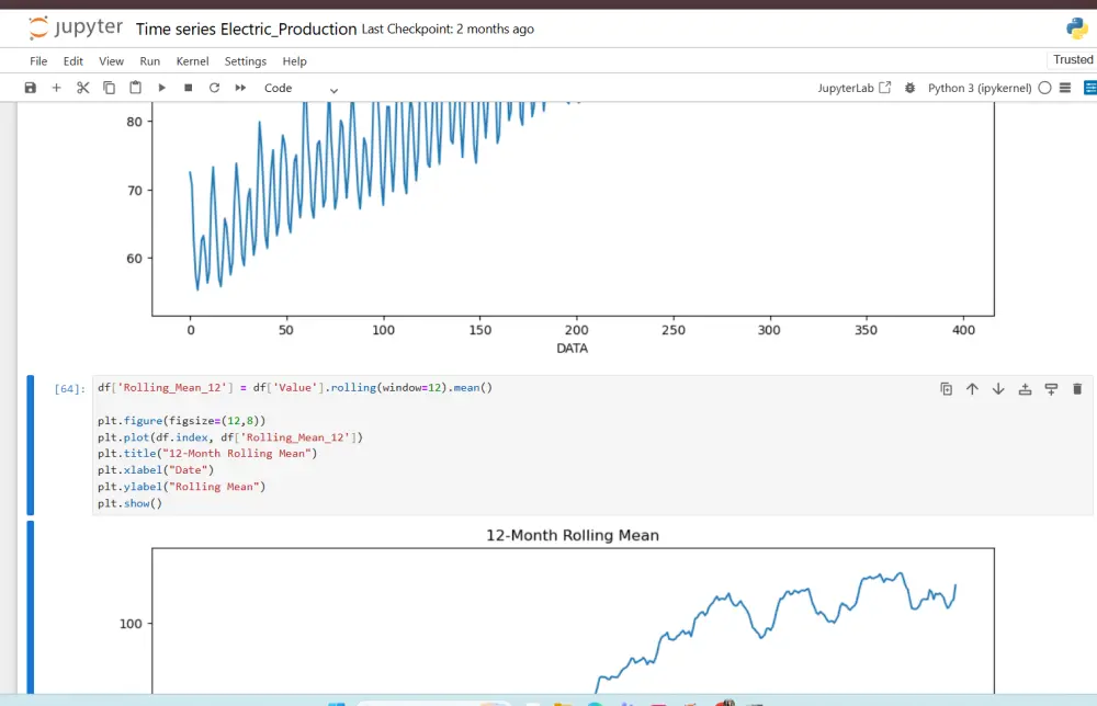 تحليل البيانات الزمنية وبناء نماذج ذكية للتنبؤ بالمبيعات والإنتاج (Time Series Forecasting)