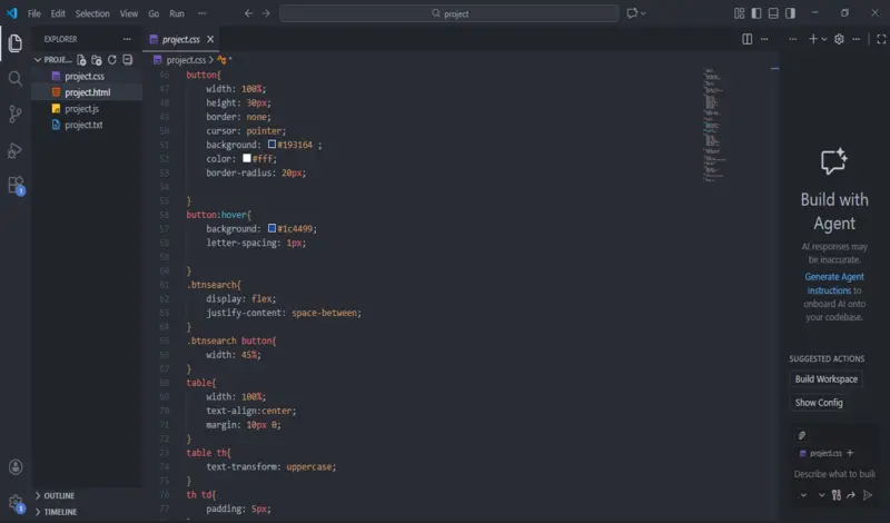 تصميم وتكويد واجهات مواقع الويب باستخدامHTML,CSS, JavaScript