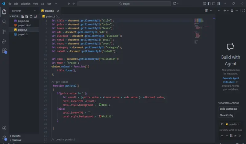 تصميم وتكويد واجهات مواقع الويب باستخدامHTML,CSS, JavaScript