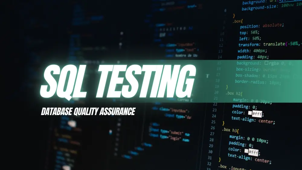 اختبار قواعد البيانات والتحقق من صحة البيانات باستخدام استعلامات SQL