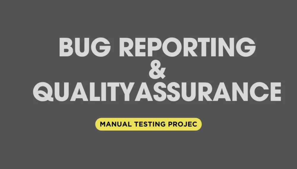 تقرير اكتشاف وتوثيق الأخطاء البرمجية (Bug Report) لمتجر إلكتروني