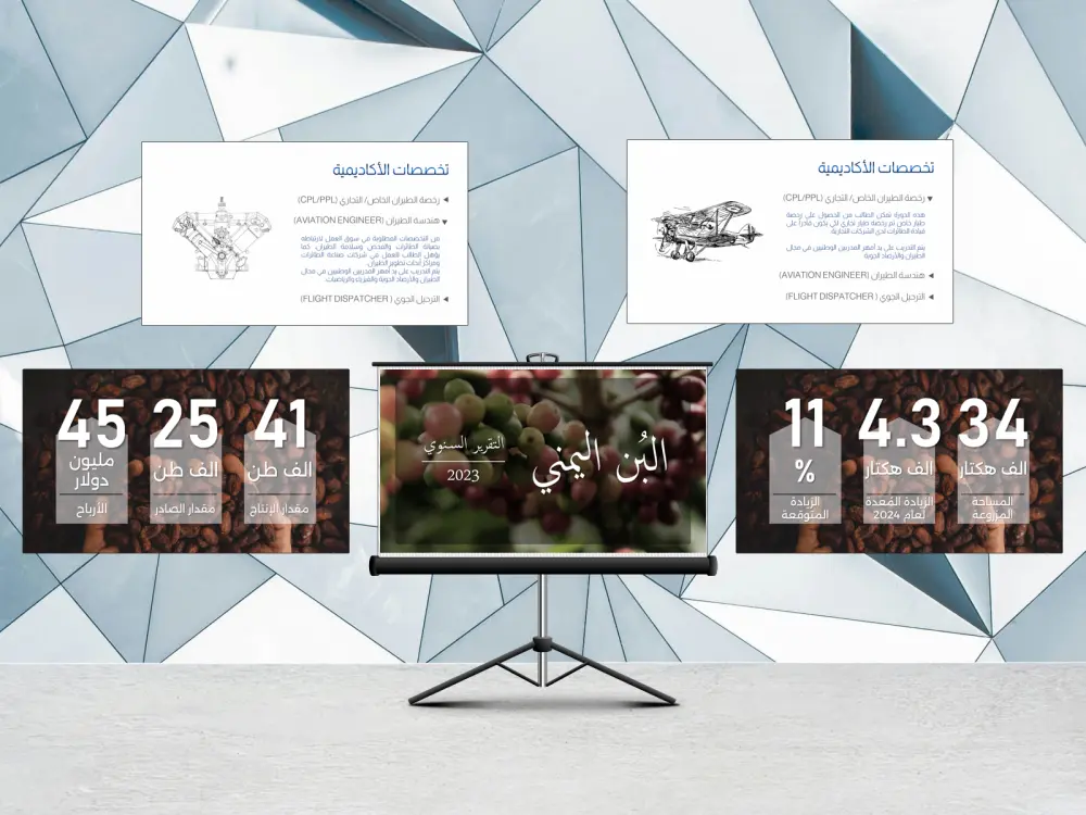 تصميم عروض تقديمية 2D احترافية ببرنامج PowerPoint