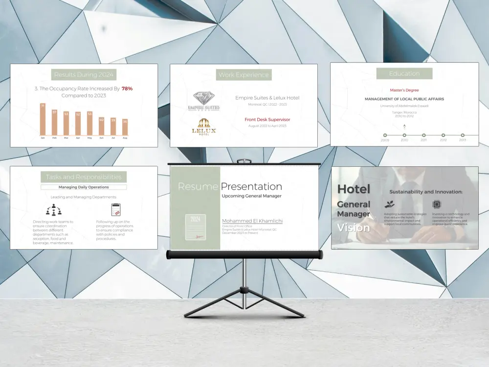 تصميم عروض تقديمية 2D احترافية ببرنامج PowerPoint