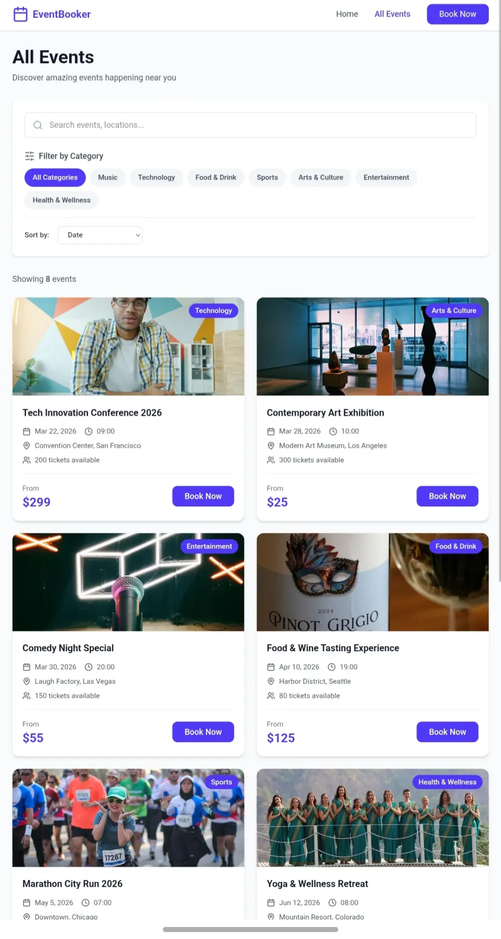 تصميم واجهة موقع ويب بأسلوب عصري وتجربة مستخدم مميزة