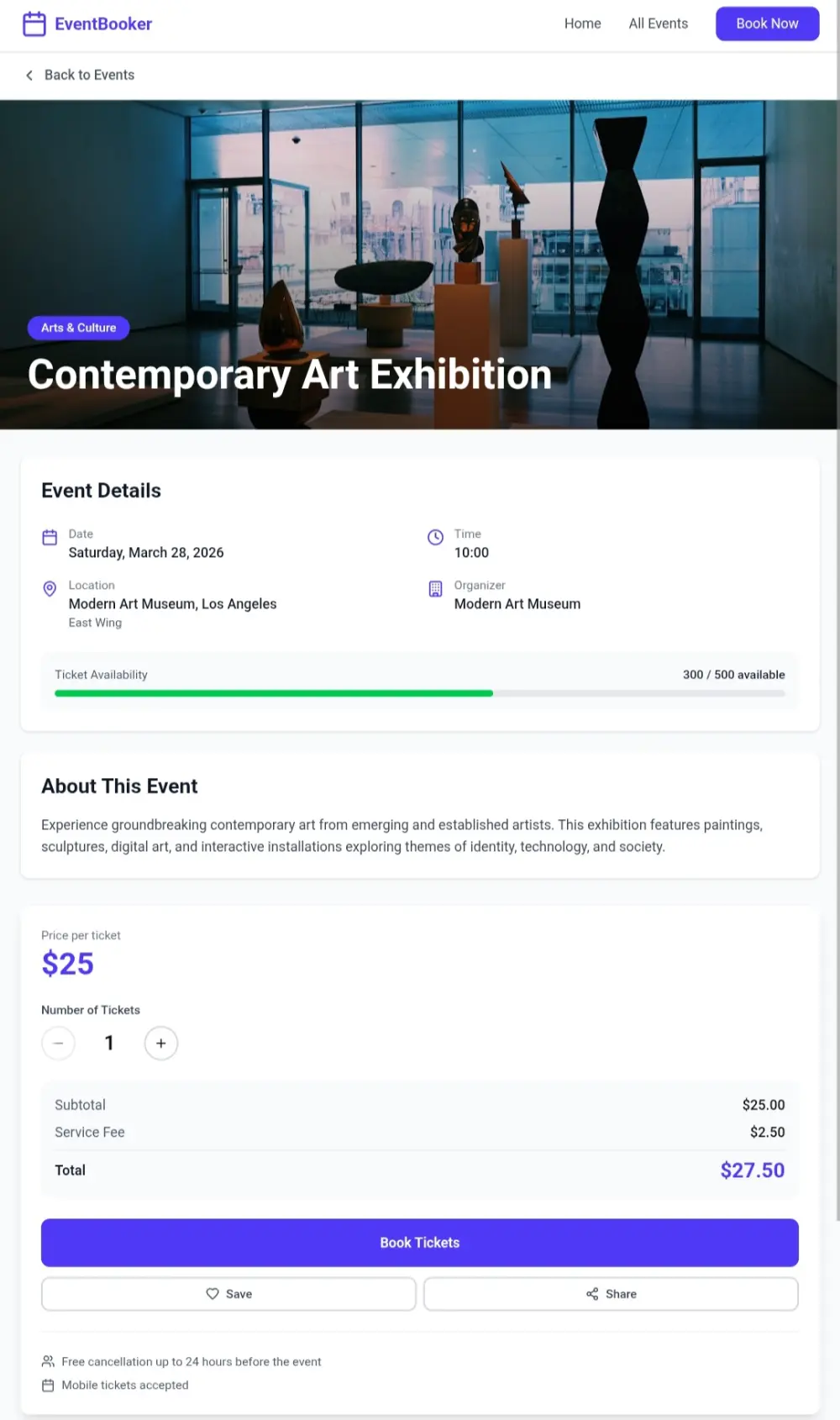 تصميم واجهة موقع ويب بأسلوب عصري وتجربة مستخدم مميزة